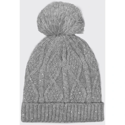 Дитяча шапка CMP KID G KNITTED HAT UNI Grey Mel сіра (5505611J-U510): Стать Девочка