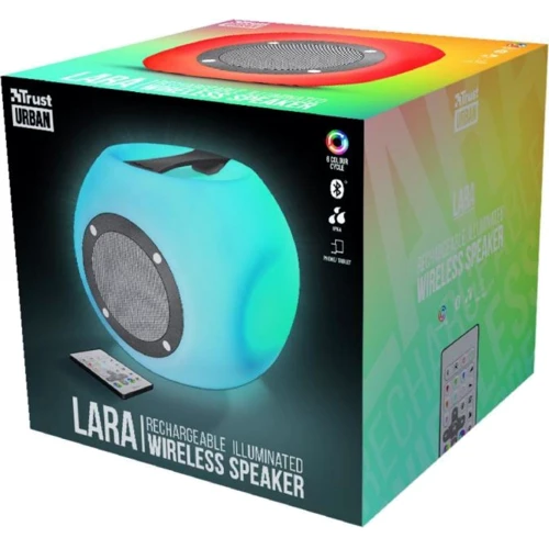 Акустика Trust Lara Wireless Bluetooth Speaker Multicolour Party Lights (22799) фото 11