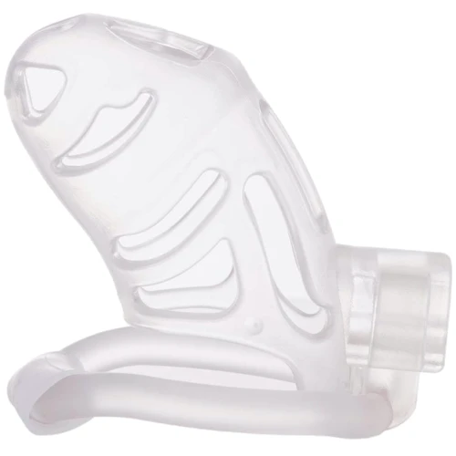 Клетка для пениса LOCKINK Sevanda Plastic Penis Chastity Cage - Transparent