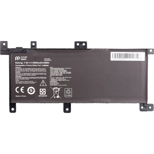 Батарея для ноутбука PowerPlant ASUS VivoBook X556U (C21N1509) 7.6V 5000mAh (NB430963)