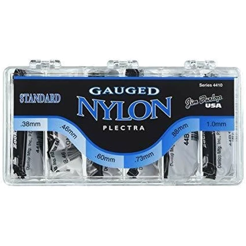 Медиатор Набор медиаторов DUNLOP 4410 NYLON STANDARD CABINET: Тип Медиатор