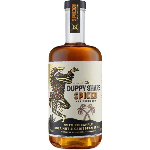 Ром The Duppy Share Caribbean Spiced Rum 0.7 л (BWQ5917)