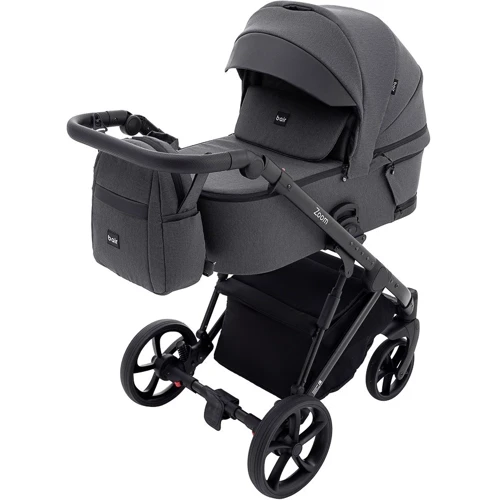 Універсальна коляска 2 в 1 Bair Zoom Soft BZ-01 графіт (680784): Можливість встановлення люльки есть