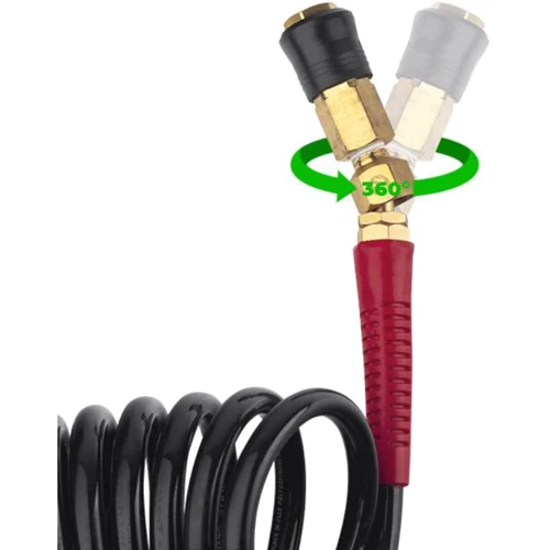 Шланг спиральный полиуретановый Intertool PT-1796 M-Flex 8х12мм 10м: Тип шланг