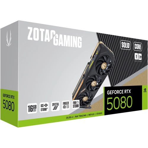 Відеокарта ZOTAC GAMING GeForce RTX 5080 SOLID CORE OC (ZT-B50800J2-10P)