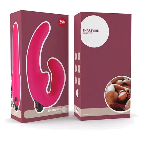 Вибро страпон Fun Factory SHAREVIBE pink