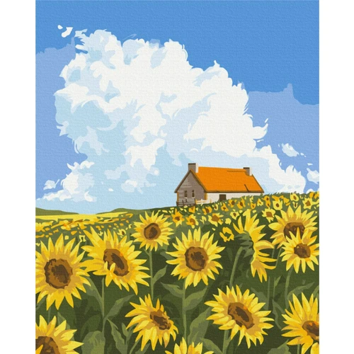 Картина за номерами Brushme Сонячна долина © Hanna Rolinska 40х50 см (BS53581)