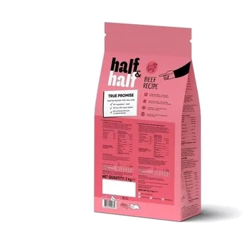 Сухой корм Half & Half для котят с говядиной 2 кг (4820261920789): Возраст Котята