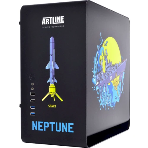 Корпус QUBE Eagle Black (QBX3M_WBNU3): Форм-фактор материнской платы MicroATX/Mini-ITX