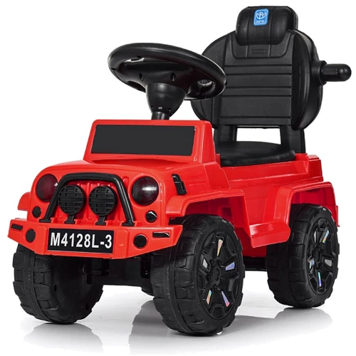 Машинка 2в1 каталка-толокар Bambi красный (M 4128L-3)