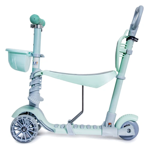 Самокат Scooter Smart 5in1. Mint (многофункциональный, с родительской ручкой) - 1730773179: Тип колес литые
