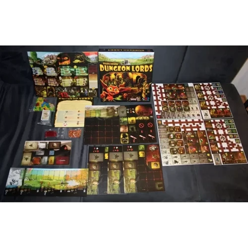 Настільна гра Czech Games Edition Dungeon Lords - EN Англійською мовою: Вид стратегические