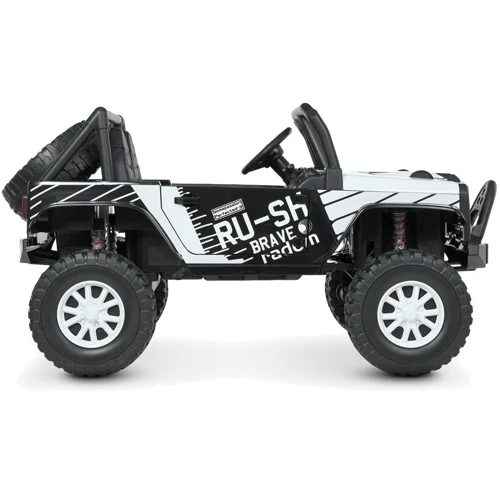 Дитячий електромобіль Джип Bambi Racer, білий (M 4878EBLR-1(24V)): Вид джип