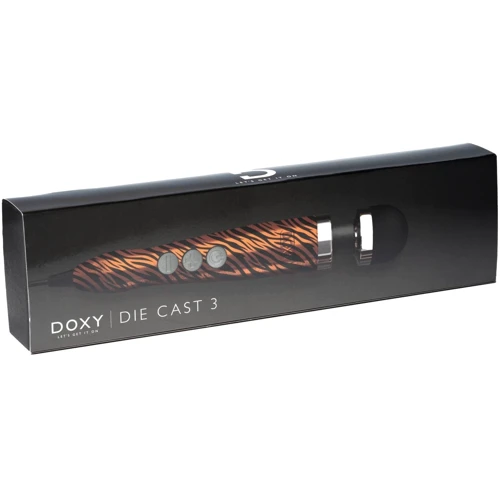 Вибромассажер DOXY Die Cast 3 TIGER (металлический корпус)