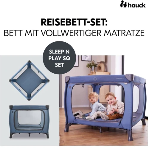 Детский манеж Hauck Sleep N Play SQ Dark Blue (60672-8) фото 6