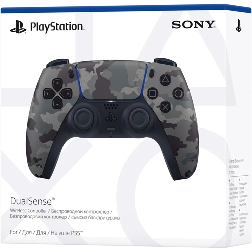 Аксессуар для приставок DualSense Wireless Controller Gray Camouflage для Sony PS5 (9423799) фото 5