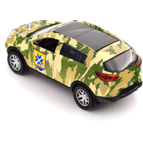 Автомодель TechnoDrive серії Шеврони Героїв - Kia Sportage - 56 ОМПБр (250362M) фото 14