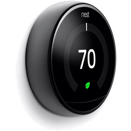 Nest Learning Thermostat 3nd Generation Mirror Black (T3018US) фото 3