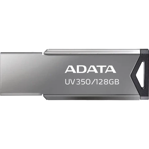 USB-флешка ADATA 128GB UV350 USB 3.1 Metallic (AUV350-128G-RBK): Стандарт USB USB 3.1
