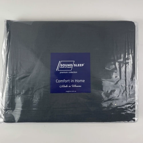 Простирадло на гумці SoundSleep Manner Grey бязь 140х200х20см (93948838): Тип простынь