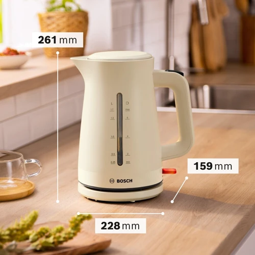 Электрочайник Bosch TWK3M127: Мощность, Вт 2400