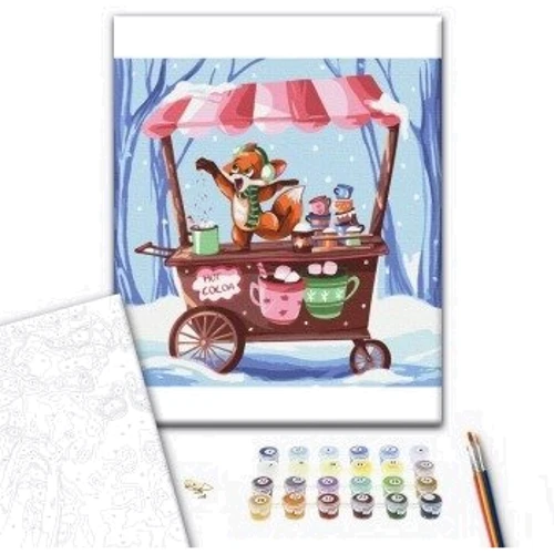 Картина по номерам Brushme Какао для всех ©artdi.ua 40х40 см (SBS018): Производитель Brushme