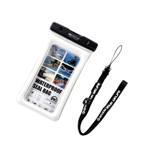 Чехол для iPhone WK Ledive Waterproof Bag White 6.7" (WT-Q01-WH)