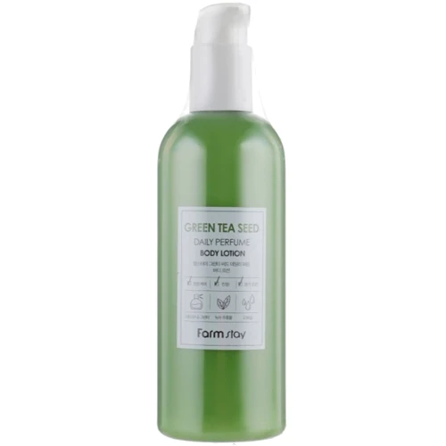 FarmStay Green Tea Seed Daily Perfume Body Lotion Парфумований лосьйон для тіла з екстрактом зеленого чаю 330 ml
