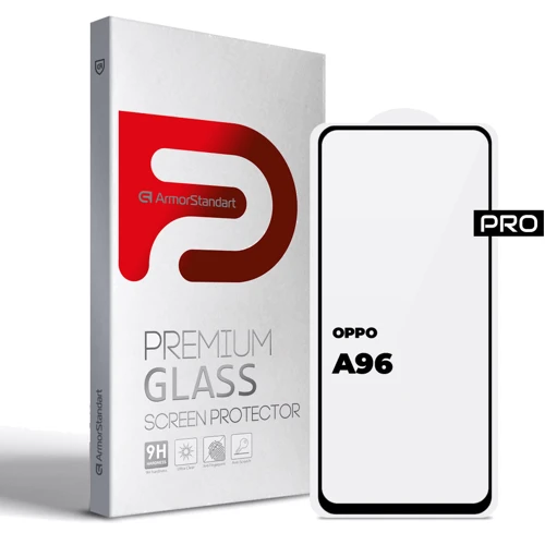 Аксессуар для смартфона ArmorStandart Tempered Glass Pro Black for OPPO A96 (ARM61037)