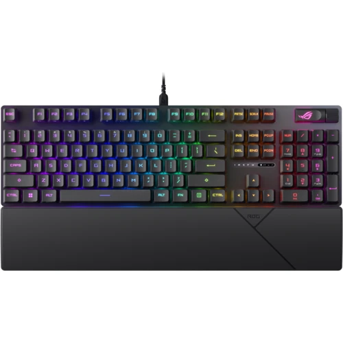 Клавіатура ASUS ROG Strix Scope II RX Red Black (90MP0350-BKMA00)