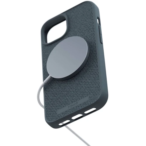 Чехол для iPhone Njord Fabric MagSafe Case Dark Grey (NA54FA09) for iPhone 15 Pro Max: Тип чехла накладка на заднюю часть