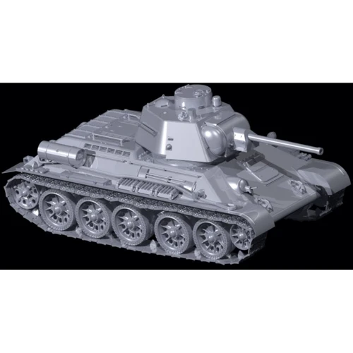 Советский средний танк Т-34/76 (производства конца 1943 г.) Т-34/76 (late 1943 prod.) WWII Soviet medium tank (ICM35366) фото 9