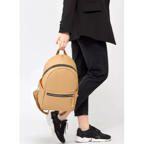 Женский рюкзак Sambag Dali BPS бежевый (15373026e): Фактура Матовая, Гладкая