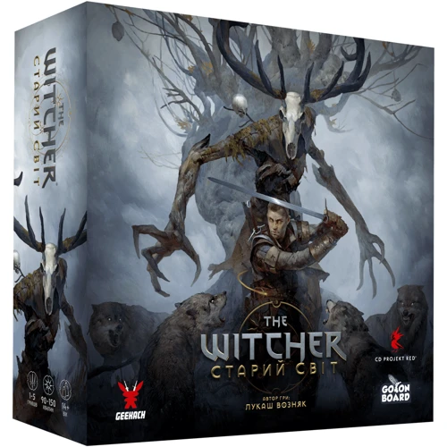 Настільна гра Geekach Games Відьмак. Старий світ (The Witcher: Old World) (GKCH025WS)