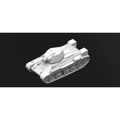 Советский средний танк T-34/76 (производство начала 1943 г.) T-34/76 (early 1943 production) WWII Soviet medium tank(ICM35365): Производитель ICM