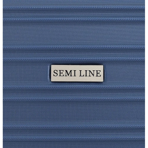 Чемодан Semi Line 24" (M) Blue синий (T5635-2): Стиль Повседневный (Casual)
