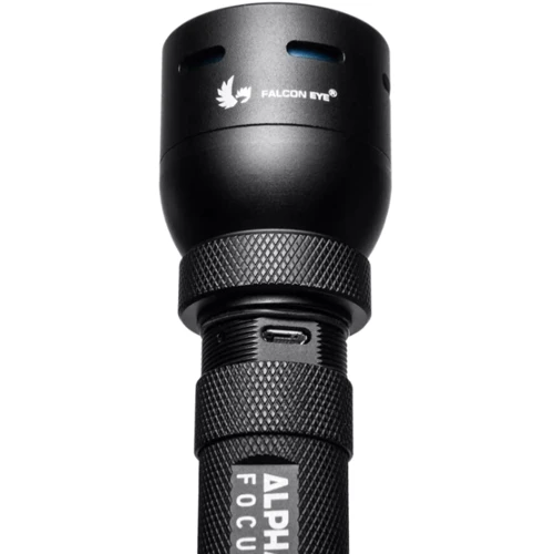 Фонарь туристический Falcon Eye Alpha 2.4 (500 Lm) Focus USB Rechargeable (FHH0116) (DAS301747): Дальность подсветки, м 178