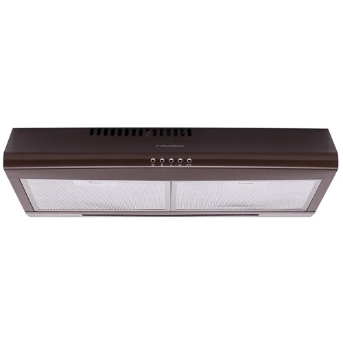 Вытяжка Pyramida MH 50 BR: Рекомендуемая площадь помещения (при высоте 2,7 м), м² до 9
