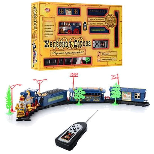 Залізниця Joy Toy на радіокеруванні 0620 зі світлом і звуком