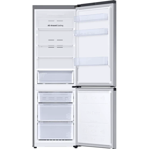Холодильник Samsung RB34T600ESA: Об'єм морозильної камери, л 114