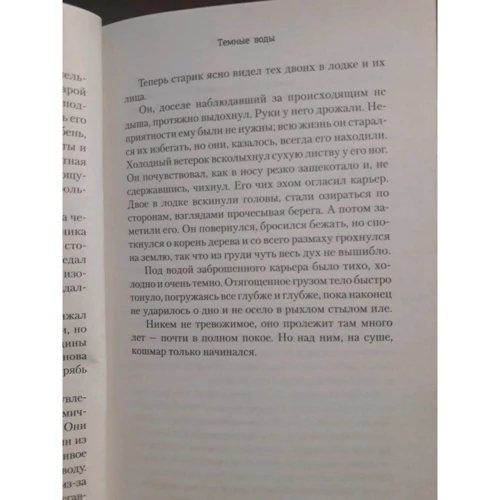 Роберт Брындза: Темные воды: Количество страниц 416