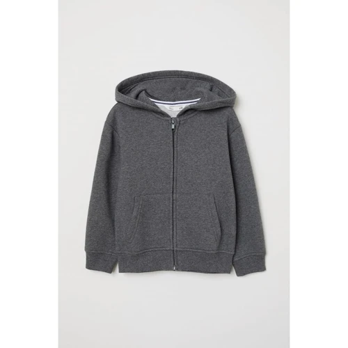 Толстовка H&M 2610-5454497 92 см темно-серая
