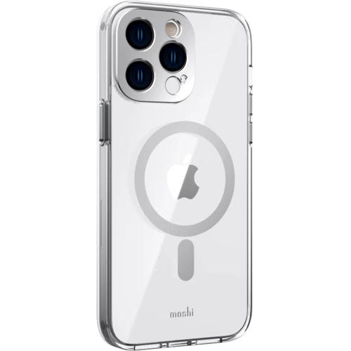 Чехол для iPhone Moshi iGlaze Slim Hardshell Case Luna Silver (99MO137208) for iPhone 14 Pro Max: Цвет серебристый