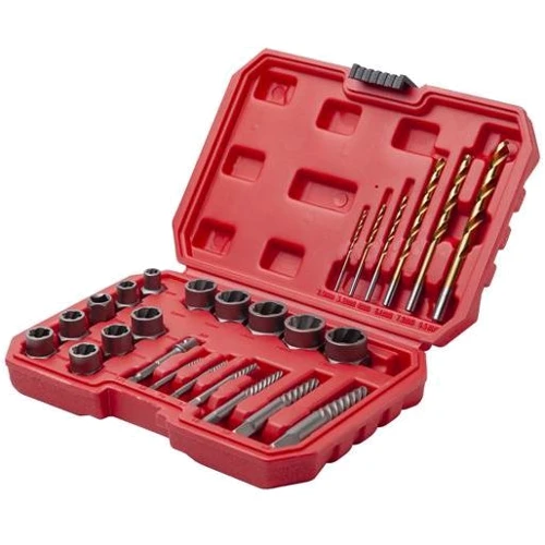 Набор экстракторов и сверл для поврежденных болтов и гаек Intertool SD-8009: Производитель Intertool