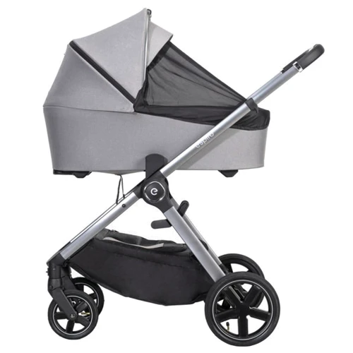 Детская коляска 2 в 1 Espiro Only 07 gray center (silver frame) (5906724204210): Тип коляски Универсальная коляска (2-в-1)