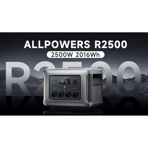 Зарядная станция Allpowers R2500 2016Wh 2500W LiFiP04 Grey: Количество USB 6
