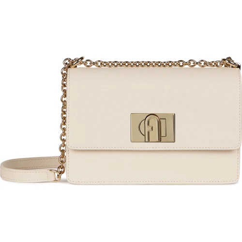 Жіноча сумка крос боді Furla 1 927 Mini Crossbody 20 Bafkaco молочно-рожева (BAFKACOARE000PER00): Стать жіночий
