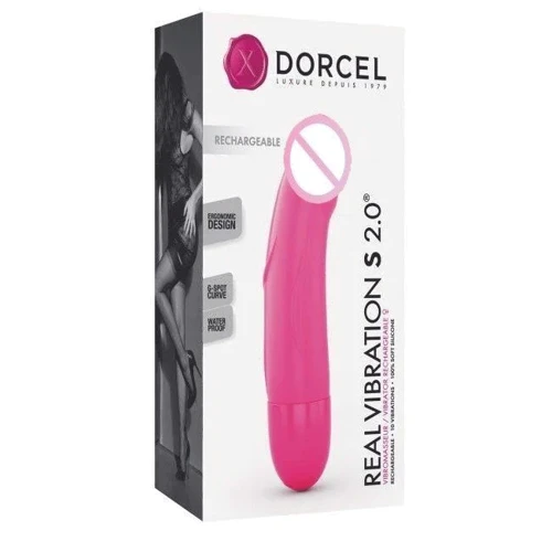 Вибратор Dorcel Real Vibration S Magenta 2.0, перезаряжаемый
