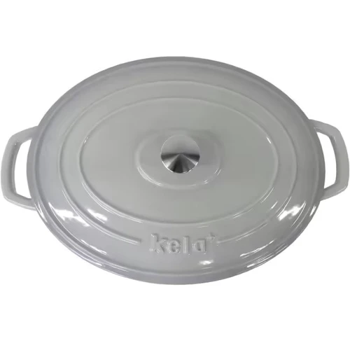 Гусятниця Kela Calido чавунна з кришкою 36х29х15 см 9.3 л (12609): Кришка є