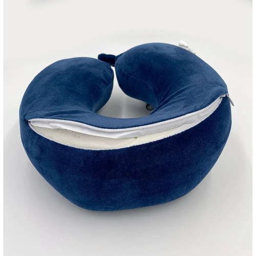 Подушка SoundSleep с пеной мемори 28x30 см темно-синий (653590749394): Размер, см 28x30
